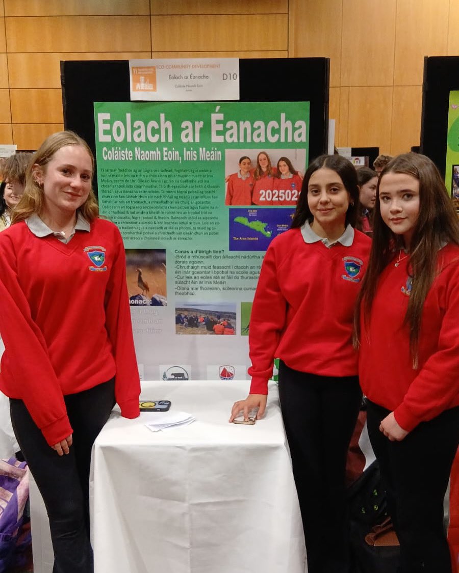 Coláiste Naomh Eoin (@col_naomh_eoin) on Twitter photo Wow 🙌 Buaiteoirí Junior ECO-Community Development Award at the Young Environmentalist Awards 2025! 🎉👏 <a href="/gretbofficial/">Galway and Roscommon ETB</a> <a href="/ecounesco/">ECO-UNESCO</a> <a href="/cfinismeain/">Comhlacht Forbartha Inis Meáin</a> @aran_islands_energy @colaistenaomheoin @etbi_ireland <a href="/CoggOid/">COGG Oideachas</a> <a href="/GGilgerEdu/">Gean Gilger</a> Wow 🙌 Buaiteoirí Junior ECO-Community Development Award at the Young Environmentalist Awards 2025! 🎉👏 <a href="/gretbofficial/">Galway and Roscommon ETB</a> <a href="/ecounesco/">ECO-UNESCO</a> <a href="/cfinismeain/">Comhlacht Forbartha Inis Meáin</a> @aran_islands_energy @colaistenaomheoin @etbi_ireland <a href="/CoggOid/">COGG Oideachas</a> <a href="/GGilgerEdu/">Gean Gilger</a>