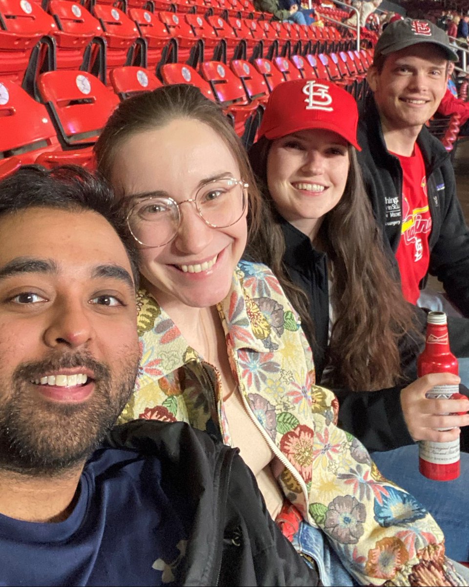 General Surgery Residency at WashU Medicine (@washusurgres) on Twitter photo A great group for Cardinals baseball and taking advantage of the department's ticket perks ⚾️ #WashUMedicine #WashUSurgery <a href="/Cardinals/">St. Louis Cardinals</a> A great group for Cardinals baseball and taking advantage of the department's ticket perks ⚾️ #WashUMedicine #WashUSurgery <a href="/Cardinals/">St. Louis Cardinals</a>