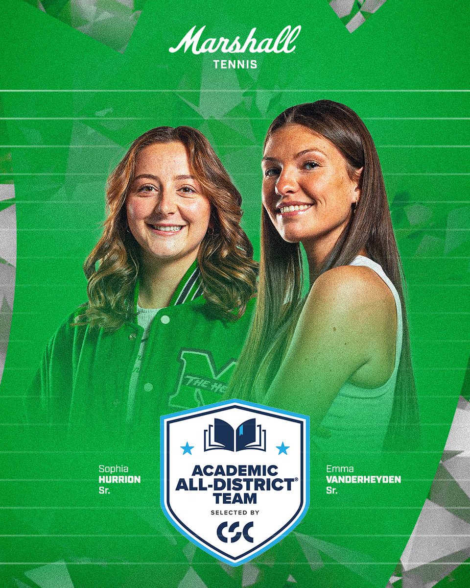 𝑨𝒄𝒂𝒅𝒆𝒎𝒊𝒄 𝑨𝒍𝒍-𝑫𝒊𝒔𝒕𝒓𝒊𝒄𝒕!

Congratulations to Emma and Sophia on being named to the CSC Academic All-District Team!

📎: bit.ly/WTENCSCAcademic