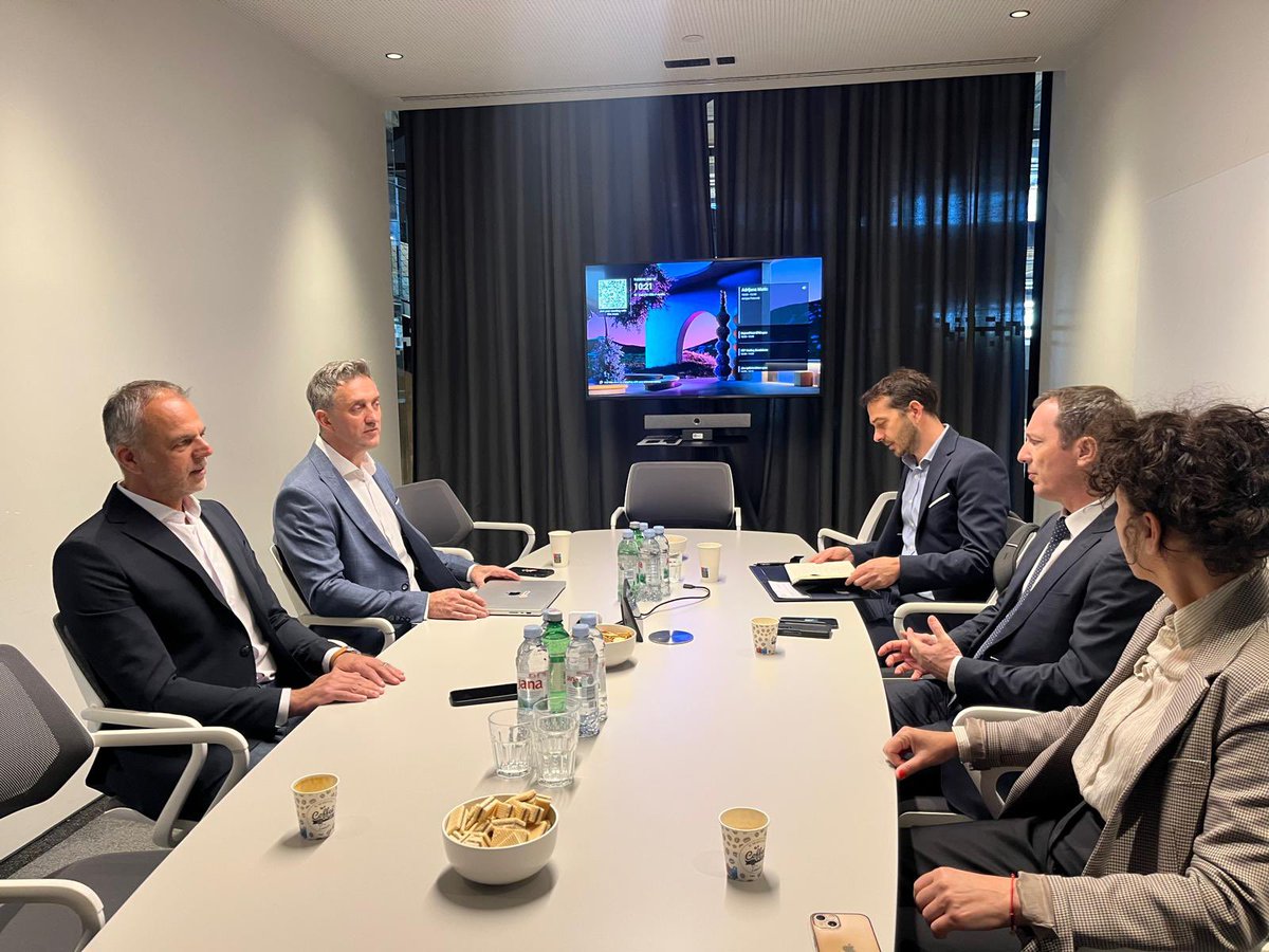 Excellent meeting 👍with <a href="/Infobip/">Infobip</a> at their Alpha Centauri campus in #Zagreb to discuss the future of 🇪🇺#cloud #edge continuum, #AI , 🇭🇷tech ecosystem, financing of #Innovation 🚀