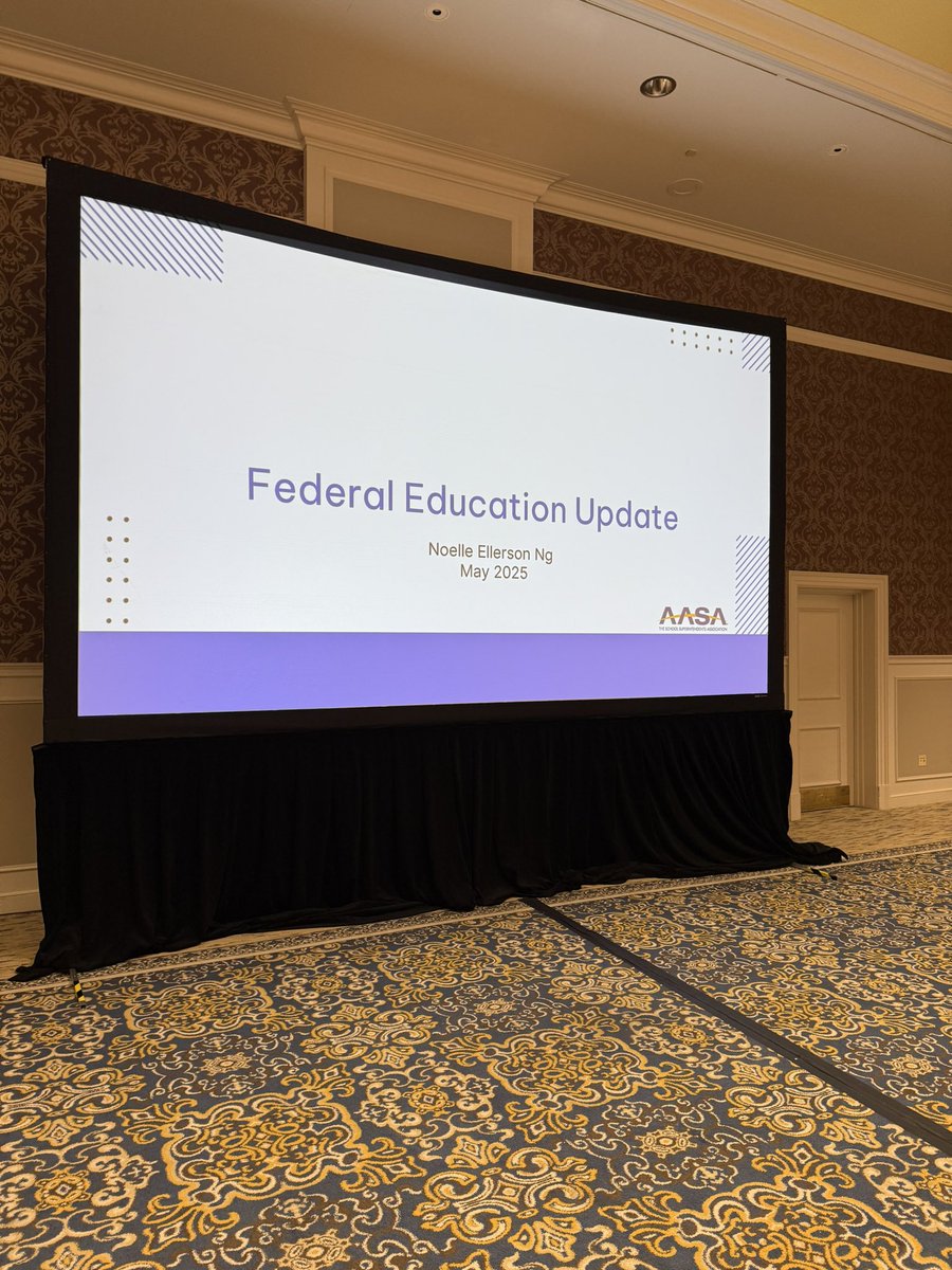 Noelle Ellerson Ng leading us through our third general session.  Noelle serves as Associate Executive Director of <a href="/AASAHQ/">AASA</a>.   We are excited to have her join the conversation and share her experiences with the group. #pafpc25