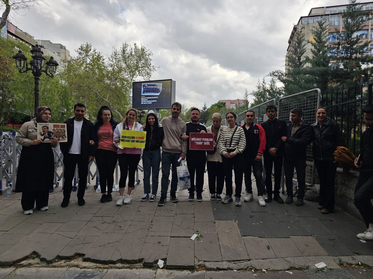 Mülakatın adil yapıldığına, oy verenleriniz dahil, kimsenin inandığını zannetmiyorum. 

#MülakatZulmünde191Gün