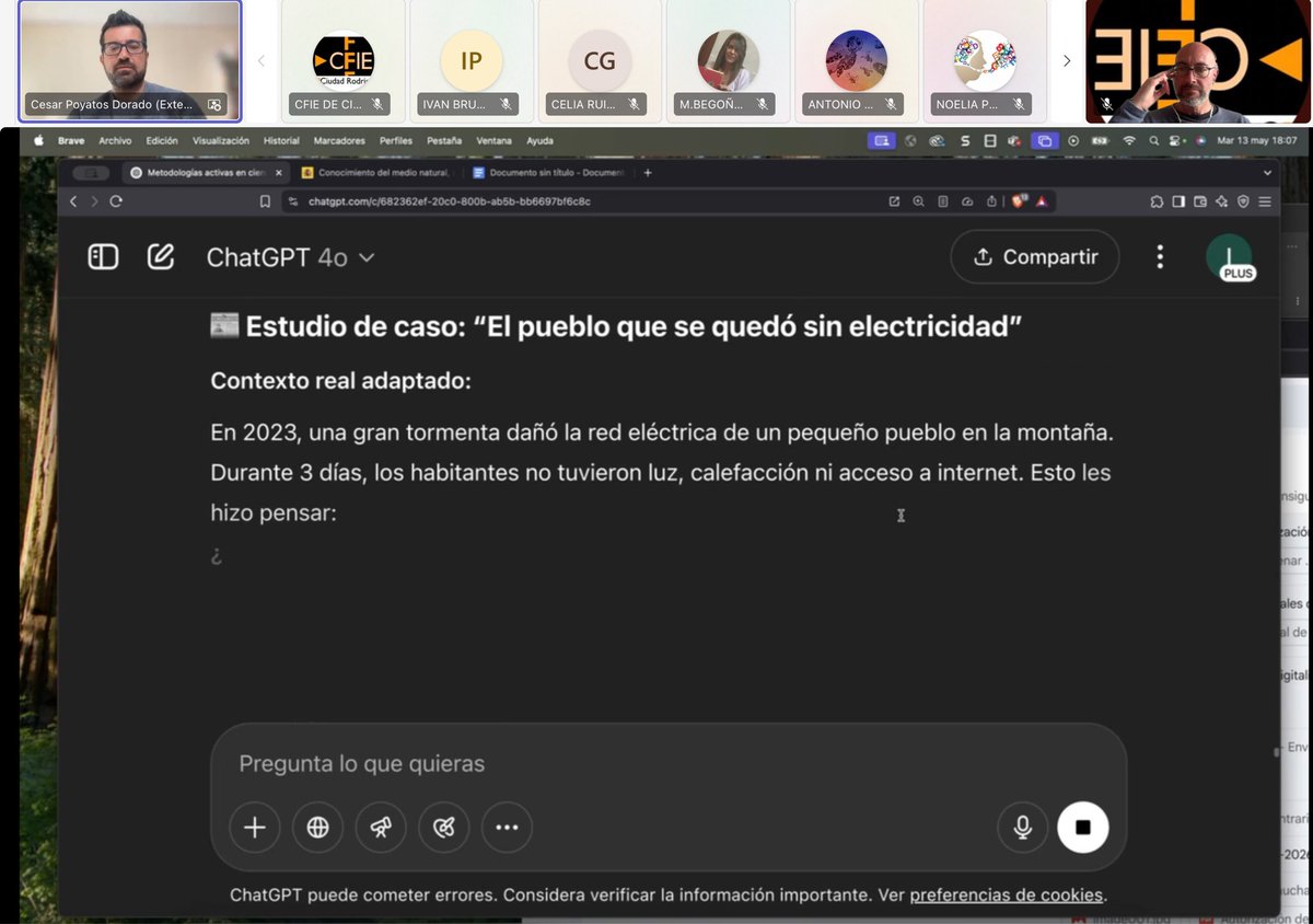 Asesoría TIC CFIECR (@cfiecr_tic) on Twitter photo En el <a href="/CFIE_CR/">CFIE Ciudad Rodrigo</a> 2ª sesión del curso IA como herramienta para docentes con <a href="/cpoyatos/">César Poyatos Dorado @cpoyatos.bsky.social</a> #Sda #actividades César exprimiendo a #ChatGPT #formacionCyL @tiCyL <a href="/educacyl/">Educación JCyL</a> En el <a href="/CFIE_CR/">CFIE Ciudad Rodrigo</a> 2ª sesión del curso IA como herramienta para docentes con <a href="/cpoyatos/">César Poyatos Dorado @cpoyatos.bsky.social</a> #Sda #actividades César exprimiendo a #ChatGPT #formacionCyL @tiCyL <a href="/educacyl/">Educación JCyL</a>
