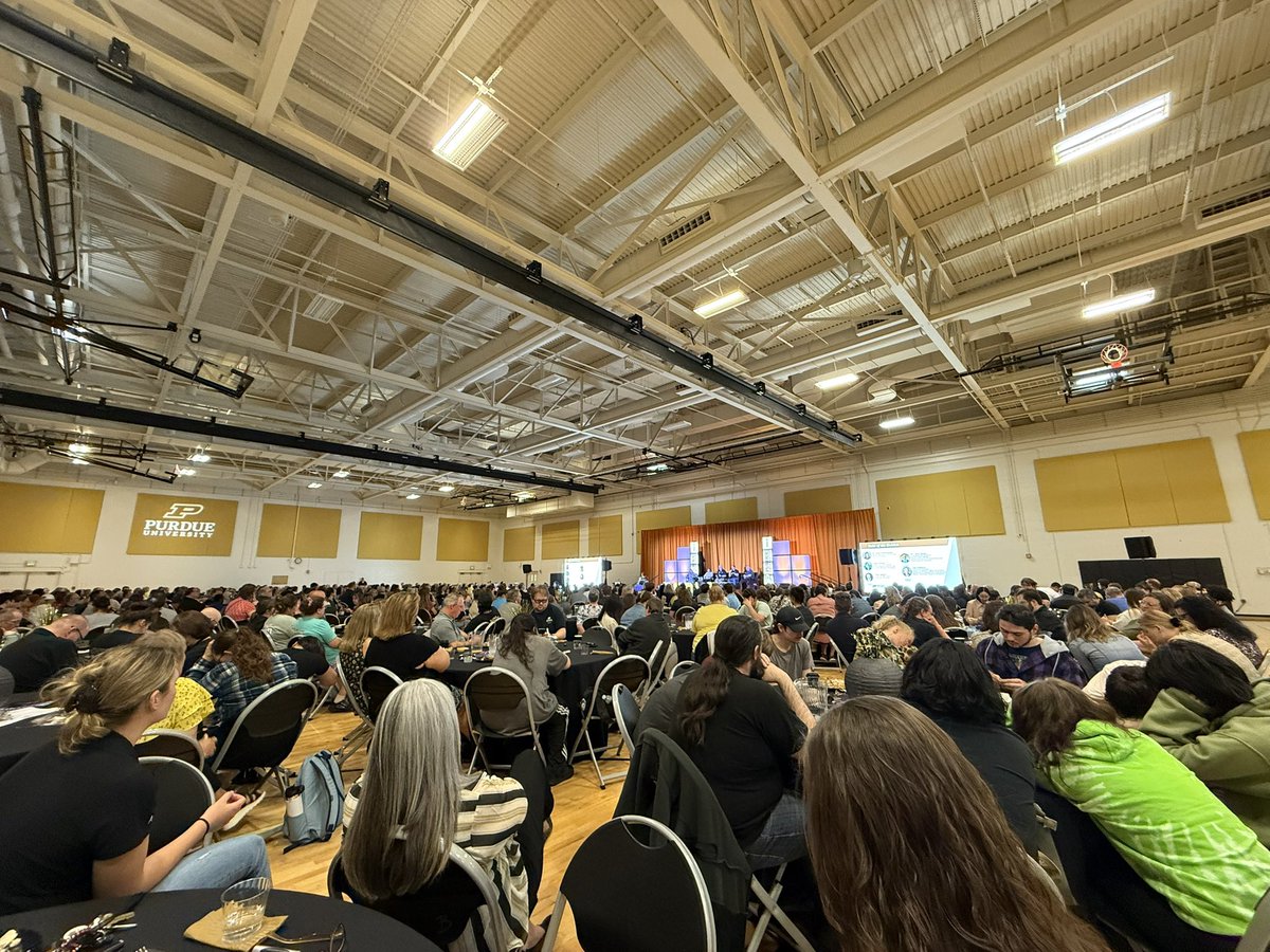 Happening now: Purdue Student Life’s 2025 State of the Division! Today we’re reflecting on our impact, celebrating progress, and looking ahead to even more ways we can support student success, wellness, and belonging. Here’s to building a better #Boilermaker experience!