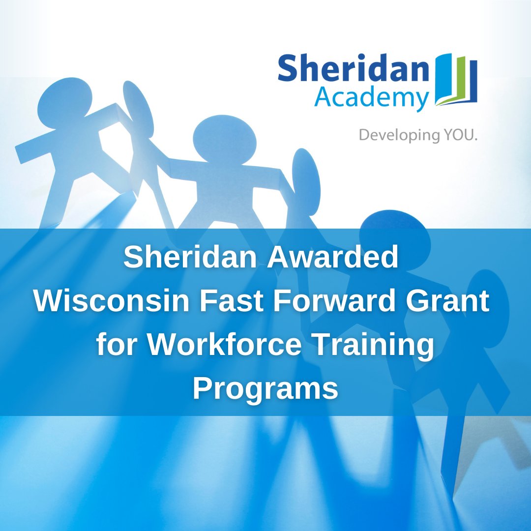 Sheridan has been awarded a Wisconsin Fast Forward grant to launch a faster, smarter training program—accelerating press and binder operator development from years to just 12 months!
loom.ly/Luba66A

#WorkforceDevelopemnt #Training #EmployeeInvestment #SheridanAcademy