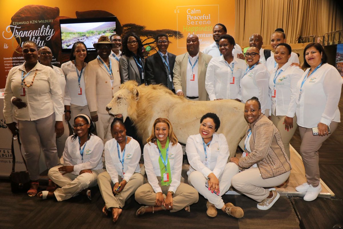 Our stand is already BUZZING! Come through to hear all about KZN’s unforgettable Berg, Beach, and Bush experiences—adventure awaits!  

📍 Find us at ICC2200 (Durban ICC) and let’s make magic together. 
#letsgowild 
#ATI2025 

P.S. Don’t miss the vibes—swipe for highlights!