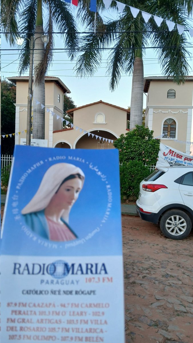 RMariaPY's tweet image. Trasmisión de la Santa Misa desde La Parroquia Virgen de Fatima de San Lorwnzo.
También llevamos la Rifa Mariathon