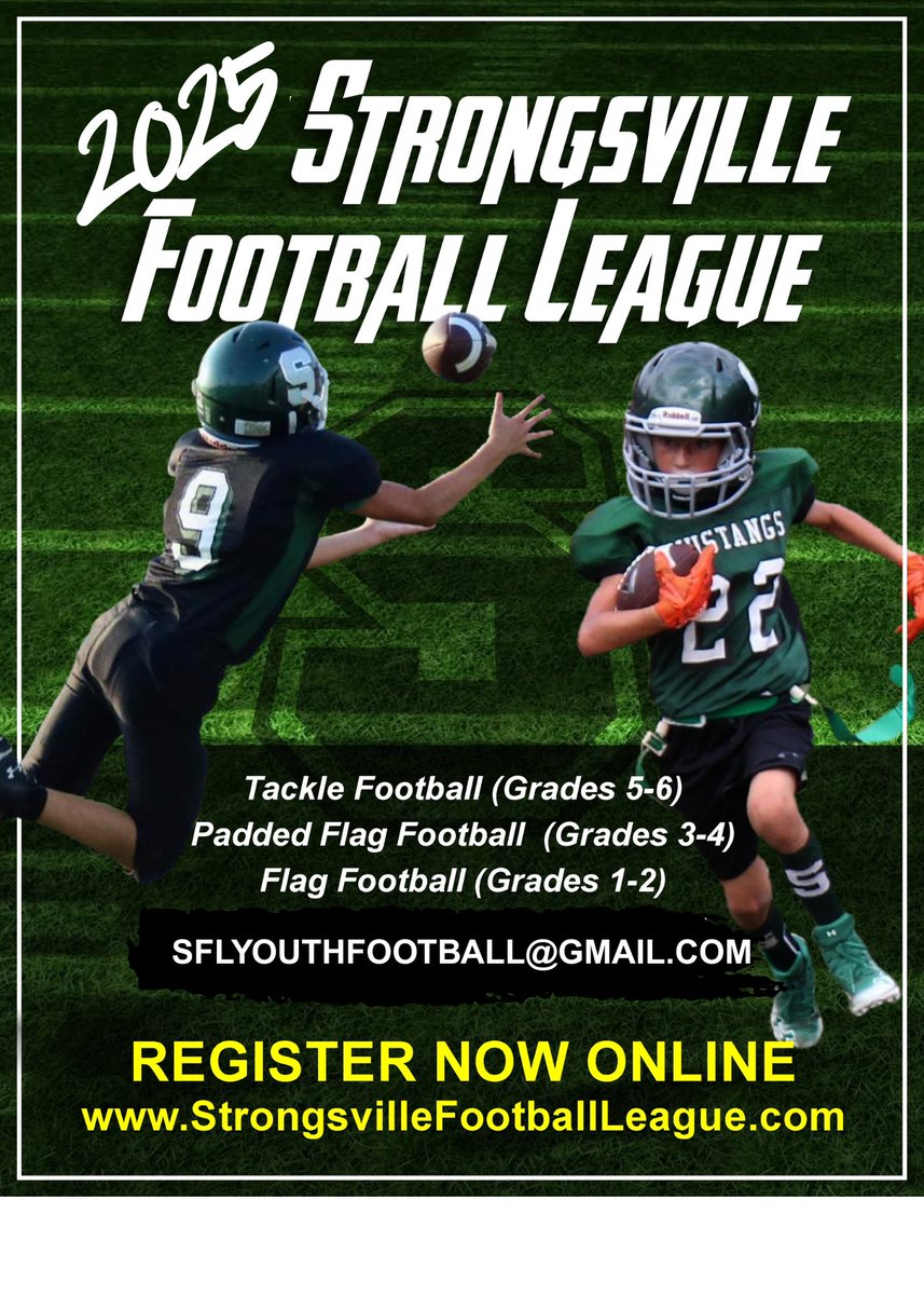 Register Now for the 2025 SFL Season!