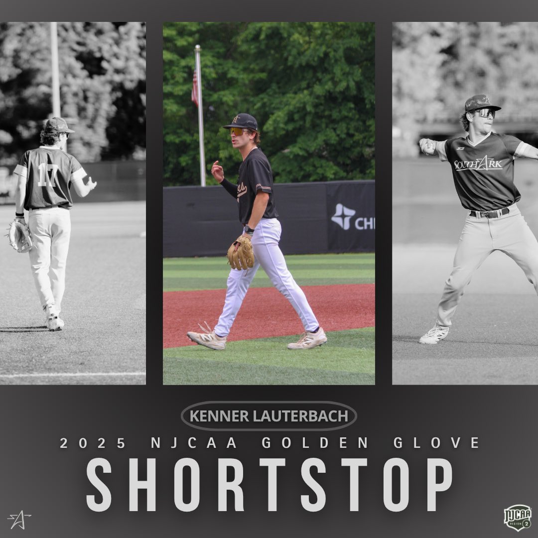 Congratulations to our Gold Glove SS, Uncommitted R FR Kenner Lauterbach!@kennerlaut15