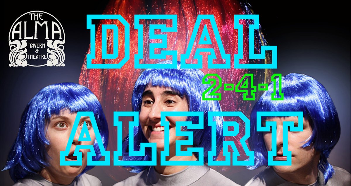 WIG out with this 2 for 1 deal! - mailchi.mp/07e27193dcb6/1… Use Promo Code WIG241 and get your second ticket free to THE W.I.G. OF LIFE: A CONFERENCE this Thursday and Friday. Hilarious and inventive, bring your wigs and your smartphones. Head to our website to book.