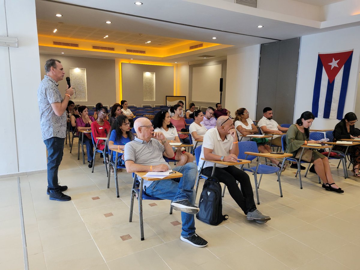 Inicia el Curso de Sensibilidad de la legislación ambiental a Directivos de los hoteles que participan en el Proyecto Turismo Sostenible, participan las representaciones de la ORSA en las provincias involucradas <a href="/ORSA_CitmaCuba/">Oficina de Regulación y Seguridad Ambiental 🇨🇺</a>