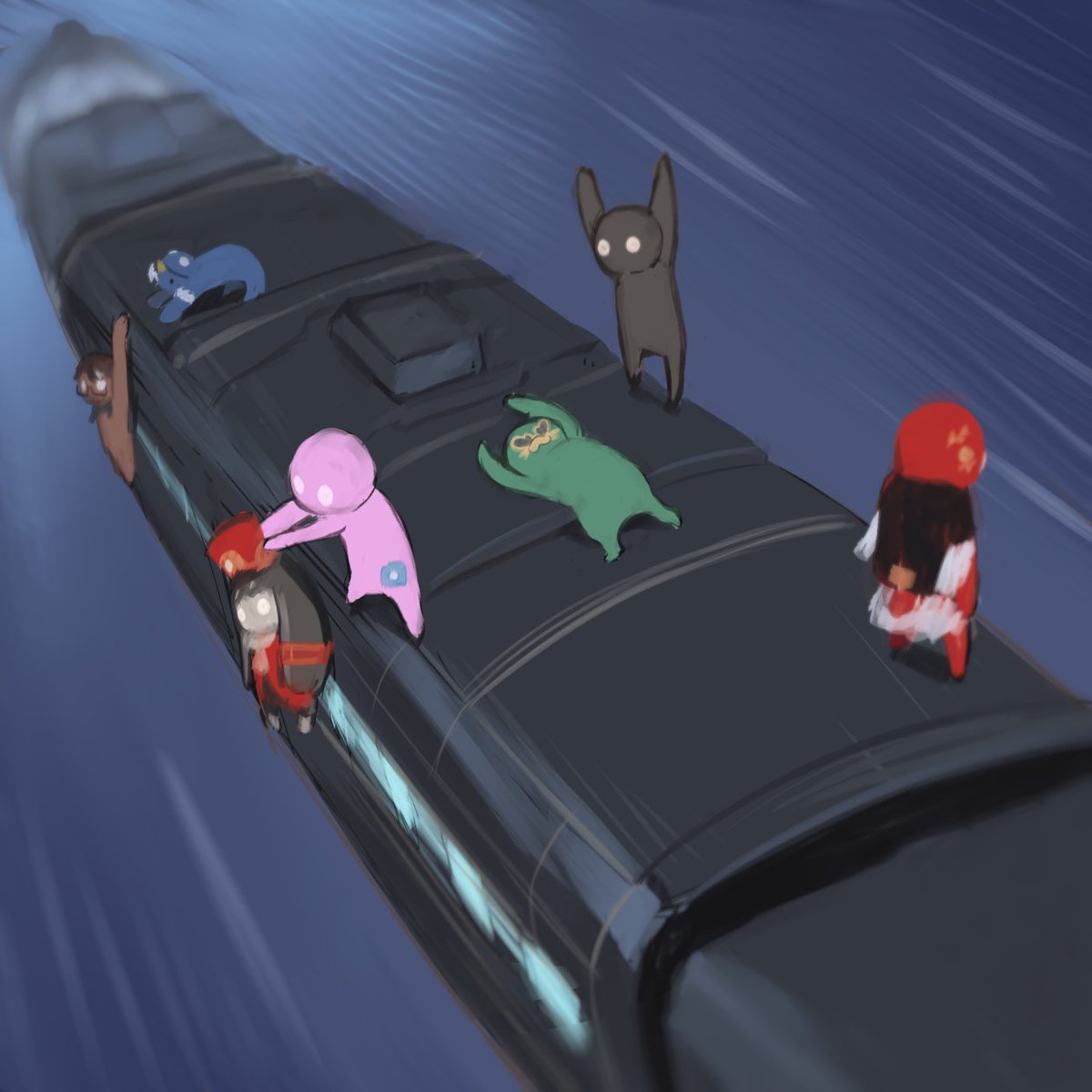 星穹列車ファミリーがGangBeastsみたいな崩ル壊ズをする夢見た
なのが容赦なくパムを落としてた