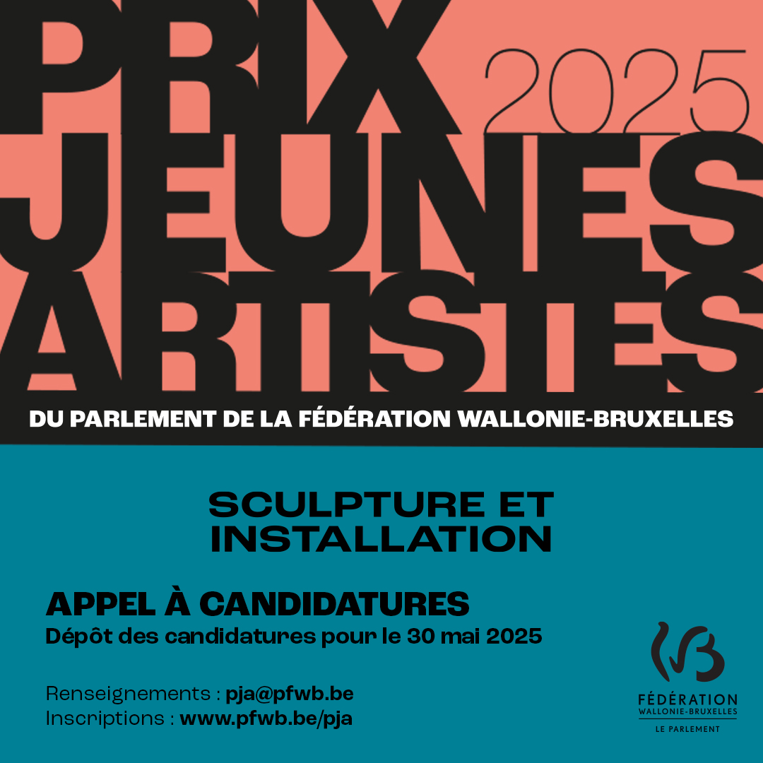 🎨 Appel aux jeunes sculpteurs et collectifs ! 
🌀 Vous transformez l’espace avec votre art ? 
Le Prix Jeunes Artistes 2025 vous attend. Installation, sculpture… à vous de jouer !  
Postulez avant le 30/05 👉pfwb.be/pja25 
 #Art #FWB #culture #wallonie #bruxelles