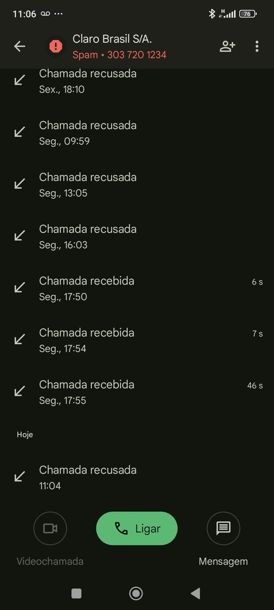 Renan Hyden (@renanhyden) on Twitter photo Qual o problema com a <a href="/ClaroBrasil/">Claro Brasil</a>, liga o tempo todo pra oferecer um serviço que vc já tem, e mesmo falando que já tem continuam insistindo! Para um pouco que tá feio isso! Qual o problema com a <a href="/ClaroBrasil/">Claro Brasil</a>, liga o tempo todo pra oferecer um serviço que vc já tem, e mesmo falando que já tem continuam insistindo! Para um pouco que tá feio isso!