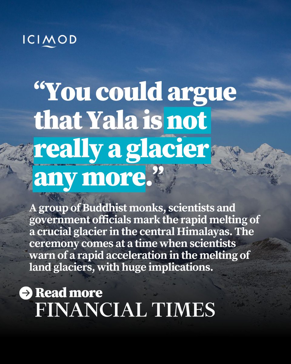 A small group of monks, scientists, government officials and community members gathered today in Langtang, Nepal, to mark the decline of one of the most studied glaciers in the central Himalaya. 
 
The Yala glacier has lost nearly 66% of its surface area, but has played a