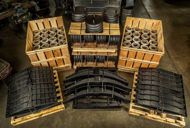 Join us next week in booth 2813 for the 2025 <a href="/RailwyInterchg/">Railway Interchange</a> conference and learn more about our locomotive truck parts (including our elliptical, coil, and rubber springs) and truck kits. 

milleringenuity.com/contact/

#railwayinterchange