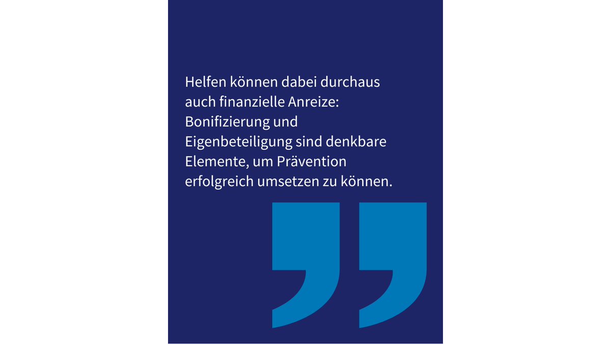 Wie wichtig neue Präventionsangebote für unser Gesundheitssystem sind, hat @pkv_verbandsdirektor Florian Reuther auf dem #WT25 deutlich gemacht. Denn Eigenverantwortung und Prävention sind Schlüsselelemente für die allgemeine Widerstandskraft des Gesundheitswesens.