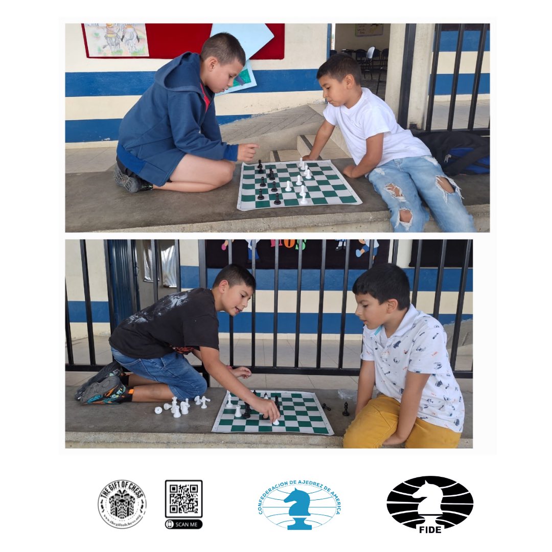 Hoy se realizó la entrega de implementación de Ajedrez a la 𝗜𝗻𝘀𝘁𝗶𝘁𝘂𝗰𝗶ó𝗻 𝗘𝗱𝘂𝗰𝗮𝘁𝗶𝘃𝗮 𝗟𝗮𝘀 𝗠𝗲𝗿𝗰𝗲𝗱𝗲𝘀 𝗲𝗻 𝗡á𝘁𝗮𝗴𝗮, 𝗛𝘂𝗶𝗹𝗮,Agradecemos profundamente a 𝗧𝗵𝗲 𝗚𝗶𝗳𝘁 𝗼𝗳 𝗖𝗵𝗲𝘀𝘀, 𝗙𝗜𝗗𝗘 𝗔𝗺é𝗿𝗶𝗰𝗮 𝘆 𝗙𝗜𝗗𝗘 𝗜𝗻𝘁𝗲𝗿𝗻𝗮𝗰𝗶𝗼𝗻𝗮𝗹