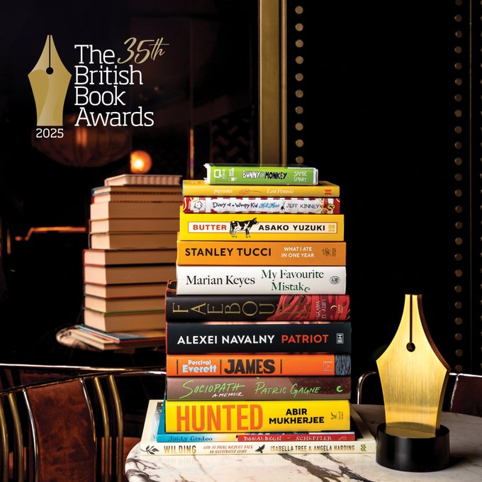 🎉#TheNibbies <a href="/thebookseller/">The Bookseller</a> Congratulations to the winners of the British Book Awards 2025: