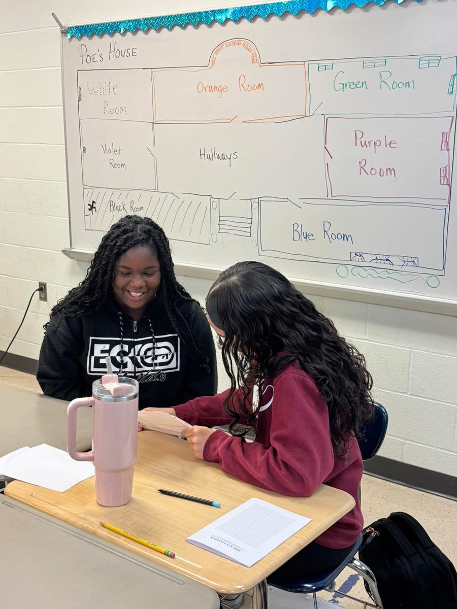 📚🔍 Who Killed Edgar Allan Poe?! 🕵️‍♀️🖤

Last week in our 7th grade ELA/ELD classes, students are stepping into the role of detectives in a thrilling Poe Quest murder mystery!