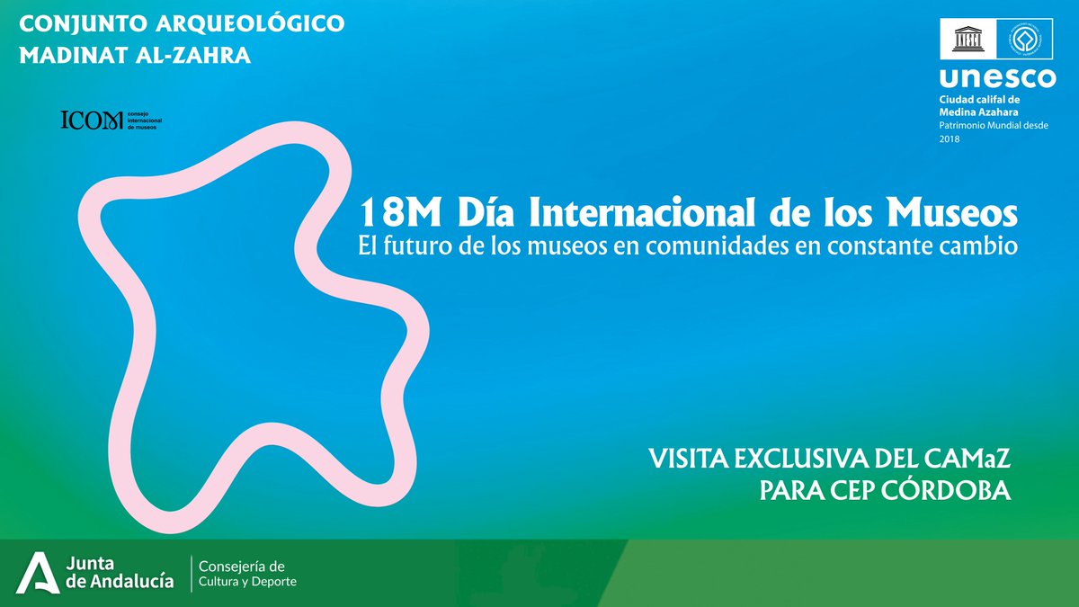 El 18 de mayo celebramos el #DIM2025 con una visita didáctica al Salón Rico junto al profesorado del <a href="/cepcordoba/">CEP Córdoba</a>, conociendo de primera mano las labores de investigación, conservación y restauración en este emblemático edificio de #MedinaAzahara.
🔗 lajunta.es/5m4wc