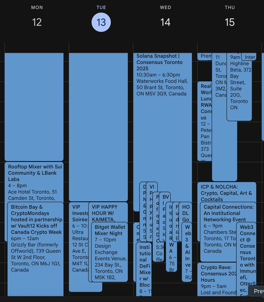 who's at consensus, eh??