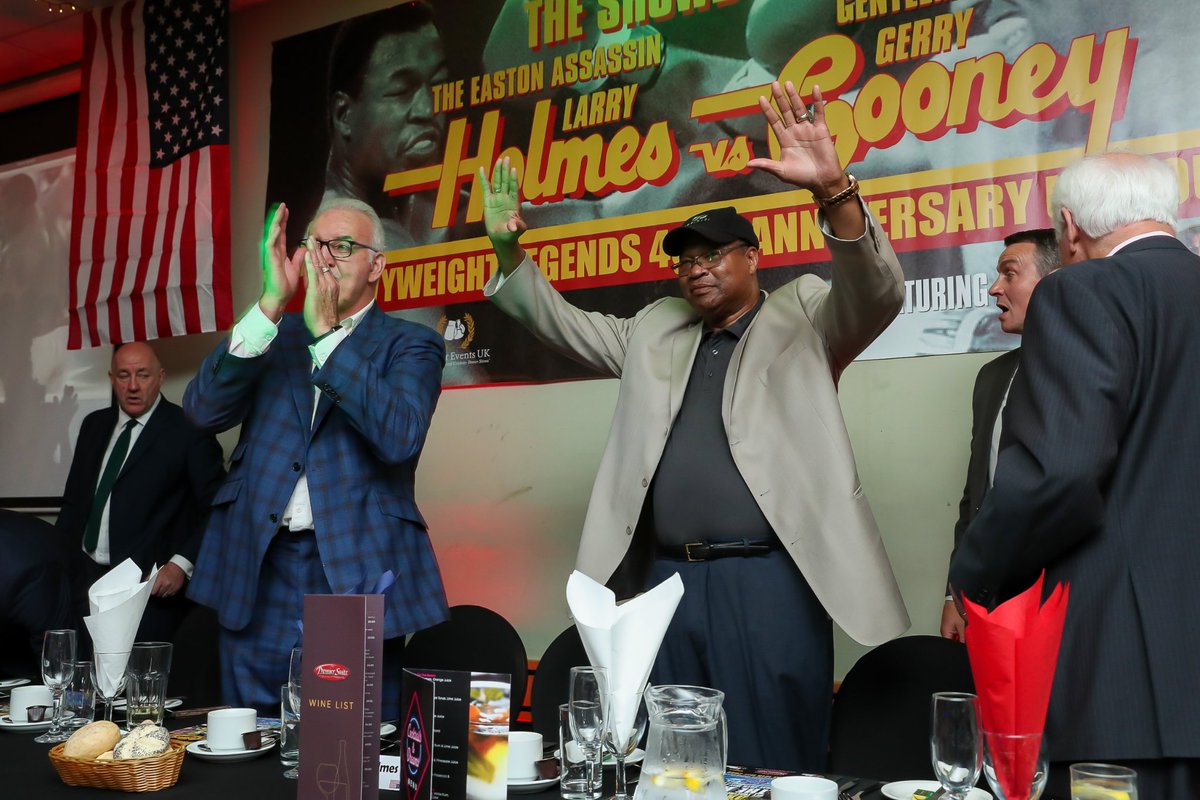 The Premier Suite (@thepremiersuite) on Twitter photo Throwback to when we had the hugely entertaining Larry Holmes & Gerry Cooney here <a href="/ThePremierSuite/">The Premier Suite</a> ๐ฅ
What a Fantastic Night! ๐
#TheShowdown2 #holmesvcooney #40thanniversaryuktour Throwback to when we had the hugely entertaining Larry Holmes & Gerry Cooney here <a href="/ThePremierSuite/">The Premier Suite</a> ๐ฅ
What a Fantastic Night! ๐
#TheShowdown2 #holmesvcooney #40thanniversaryuktour