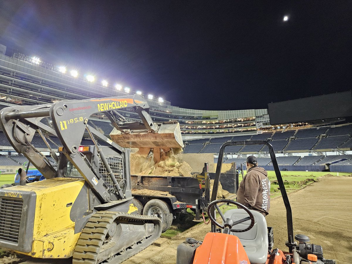 GreenSource USA LLC (@greensource_usa) on Twitter photo There's nothing like a late night/early morning field tear-out... Big thanks to our dedicated crew and everyone else who lent a helping hand to get the job done this past weekend!
<a href="/SoldierField/">Soldier Field</a> #GreenSourceUSA #YourSodSource #AllNighter There's nothing like a late night/early morning field tear-out... Big thanks to our dedicated crew and everyone else who lent a helping hand to get the job done this past weekend!
<a href="/SoldierField/">Soldier Field</a> #GreenSourceUSA #YourSodSource #AllNighter