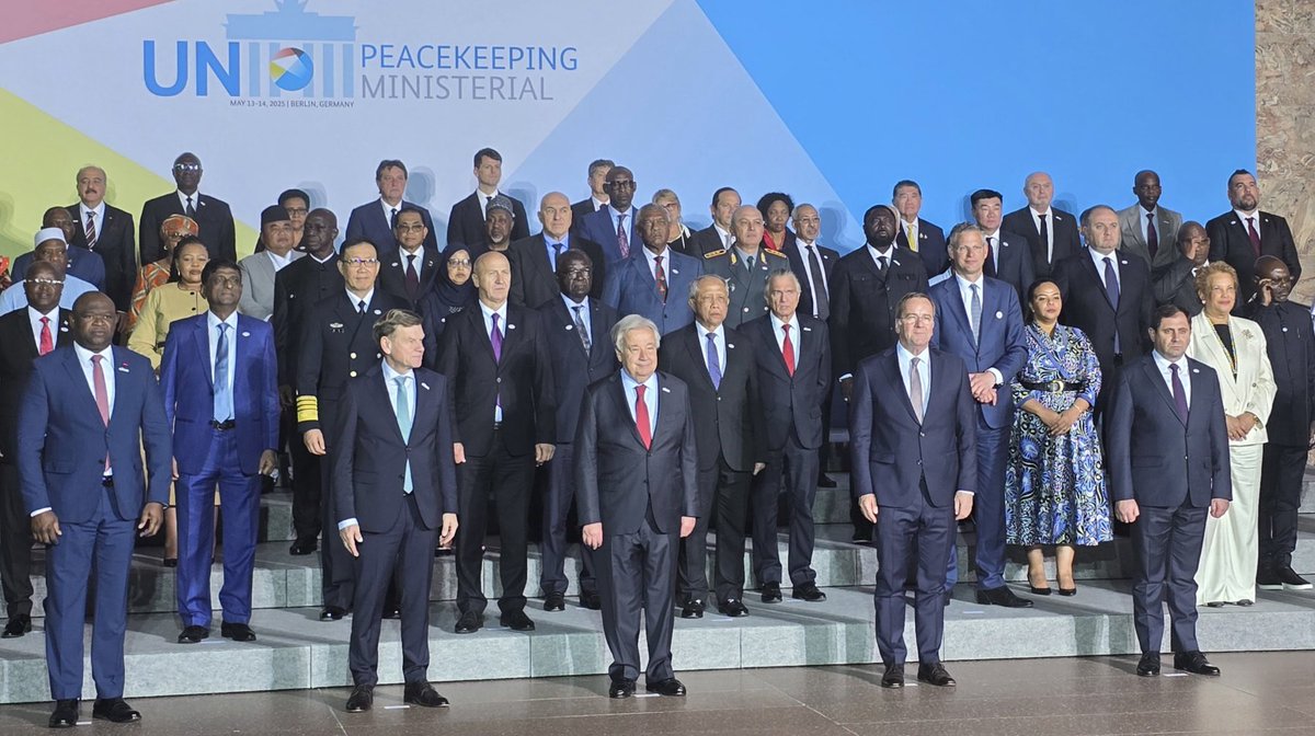 „The large number of conflicts means that UN #peacekeeping is more important than ever.“

German Foreign Minister at opening of UN Peacekeeping Ministerial in Berlin.

#PKM2025 🇩🇪🫱🏻‍🫲🏽🇺🇳