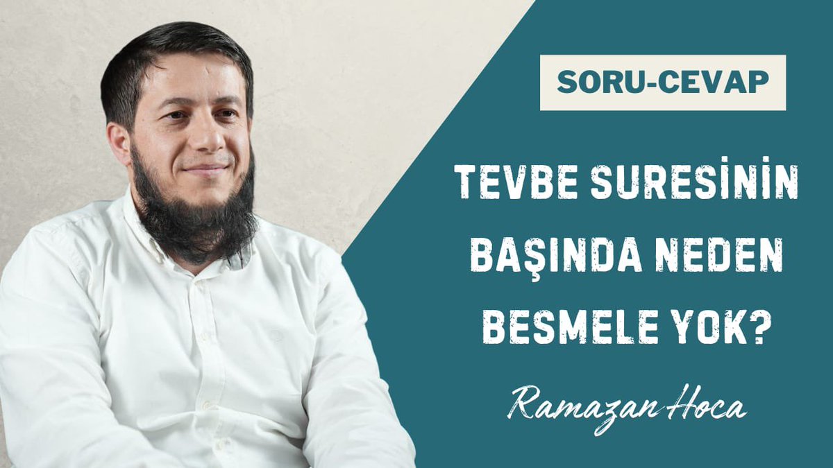 📎 youtu.be/8EqdT3_zgyk?fe…
‼️Ramazan Hoca