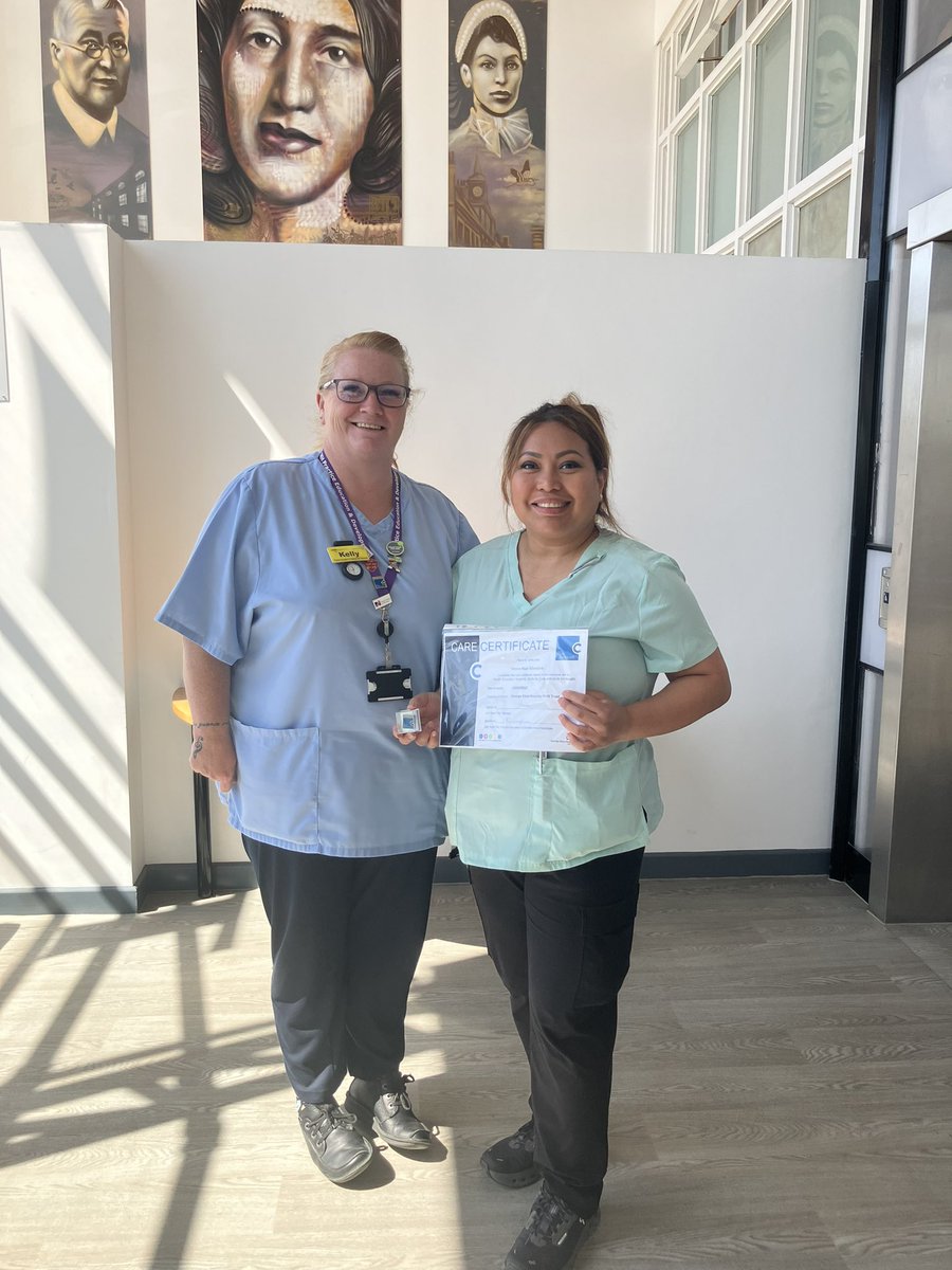 GEH-HCA (@geh_hca) on Twitter photo Congratulations to Mae on completion of the care certificate.
#WeAreHCSWs <a href="/nag2710/">Natalie G - RN π</a> <a href="/JeanetteHalborg/">Jeanette Halborg</a> <a href="/carolbrad1/">Carol Bradley</a> <a href="/McLovelace/">#HelloMyNameIs Lisa Mc</a> <a href="/AlisonBakewell/">Alison</a> <a href="/GEHNHSnews/">George Eliot Hospital NHS Trust</a> <a href="/NHSfox1/">Carolyn Fox OBE π</a> Congratulations to Mae on completion of the care certificate.
#WeAreHCSWs <a href="/nag2710/">Natalie G - RN π</a> <a href="/JeanetteHalborg/">Jeanette Halborg</a> <a href="/carolbrad1/">Carol Bradley</a> <a href="/McLovelace/">#HelloMyNameIs Lisa Mc</a> <a href="/AlisonBakewell/">Alison</a> <a href="/GEHNHSnews/">George Eliot Hospital NHS Trust</a> <a href="/NHSfox1/">Carolyn Fox OBE π</a>