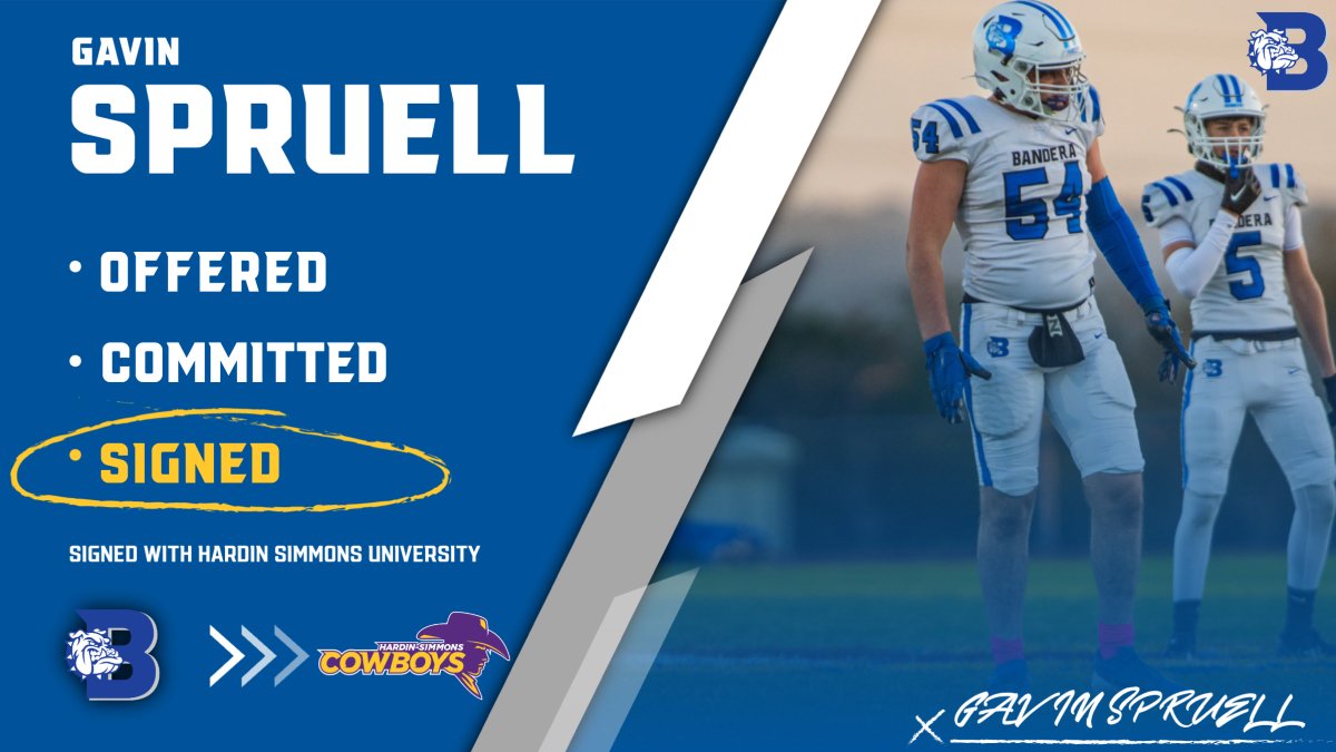 HSU signee Gavin Spruell will be in action with the rest of the Hill Country Coaches Association West Team All-Stars at 11:00 am Saturday in Wimberley! 

A great opportunity to see several of the Class of 2025 Bulldogs compete one more time this year! #WeAreOne