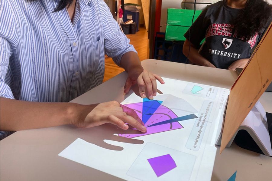 CMU School of Design (@cmudesign) on Twitter photo The School of Design's Dina El-Zanfaly and the School of Computer Science's Kris Katani have developed Origami Sensei, an AI-powered mixed-reality system that assists beginners in creating origami. bit.ly/3YEpozB The School of Design's Dina El-Zanfaly and the School of Computer Science's Kris Katani have developed Origami Sensei, an AI-powered mixed-reality system that assists beginners in creating origami. bit.ly/3YEpozB