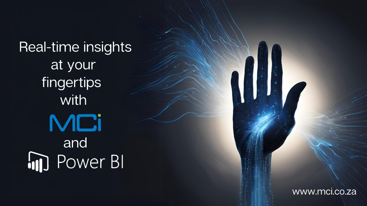 mciSA's tweet photo. Real-time insights at your fingertips with MCi and Power BI - https://t.co/aoOV07Z0Xd https://t.co/vaWDGwUzT0