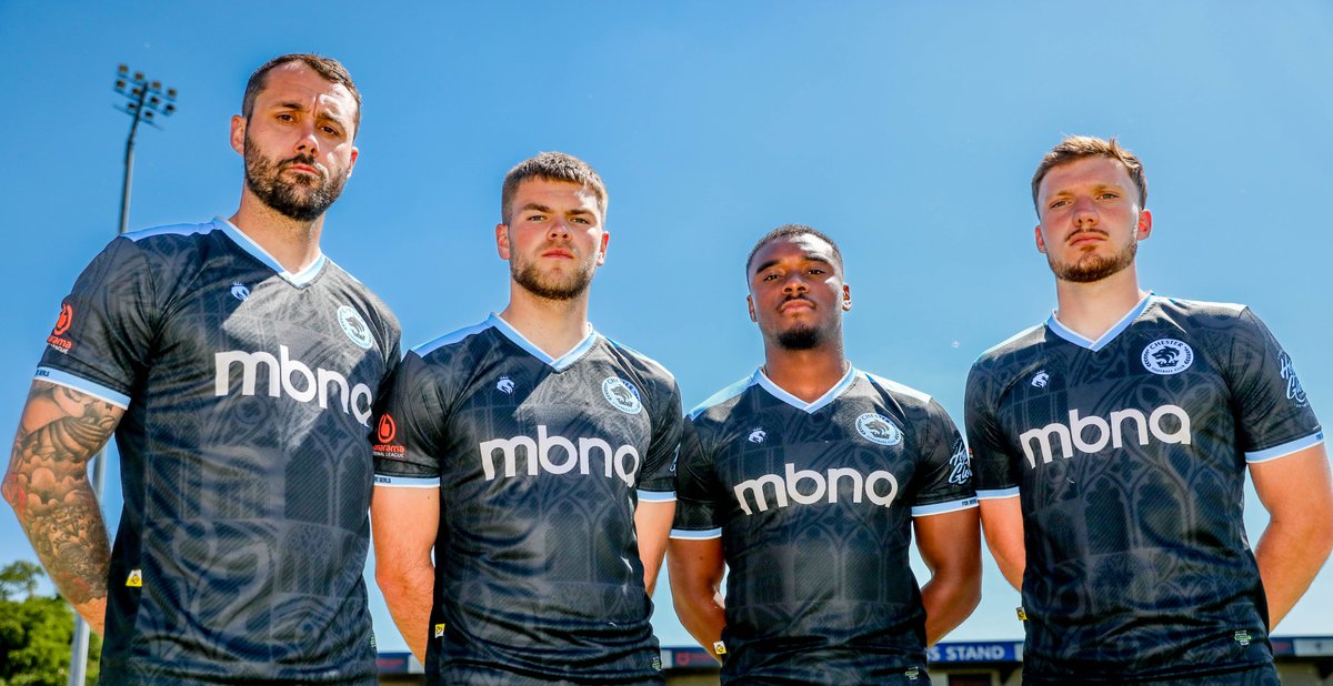 ChesterFC's tweet image. 𝗥𝗲𝗮𝗱𝘆 𝗳𝗼𝗿 𝗯𝗮𝘁𝘁𝗹𝗲. ⚔️

The Seals will be wearing the third kit this Sunday in the 𝗣𝗿𝗼𝗺𝗼𝘁𝗶𝗼𝗻 𝗙𝗶𝗻𝗮𝗹! 🖤💙