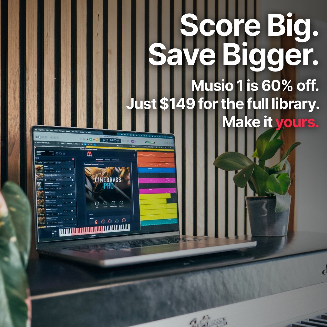 Own Musio 1 forever. Now for just $149.

🎹 80+ unique collections
🚫 No subscriptions. No hidden fees.
🔄 Optional upgrades to keep your library fresh

Pay once. Keep it for life.
Musio.com