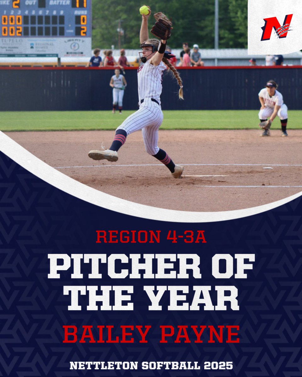 NettySoftball's tweet image. Congratulations Bailey!