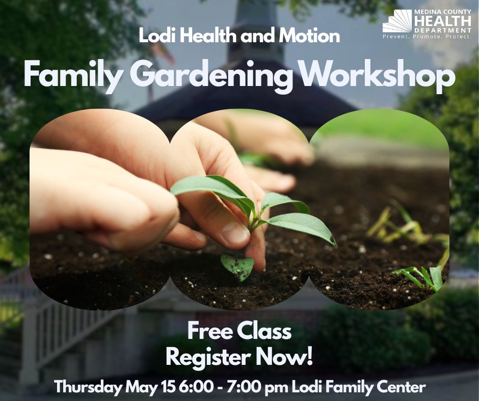 📢LAST CHANCE TO SIGN UP📢

🌱 Family Gardening Workshop – May 15, 6–7 PM! Plant your own veggie to take home, learn to grow &amp; eat fresh. Free event, limited spots—registration required! 🌿

🔗Register at: medinahealth.org/family-gardeni…