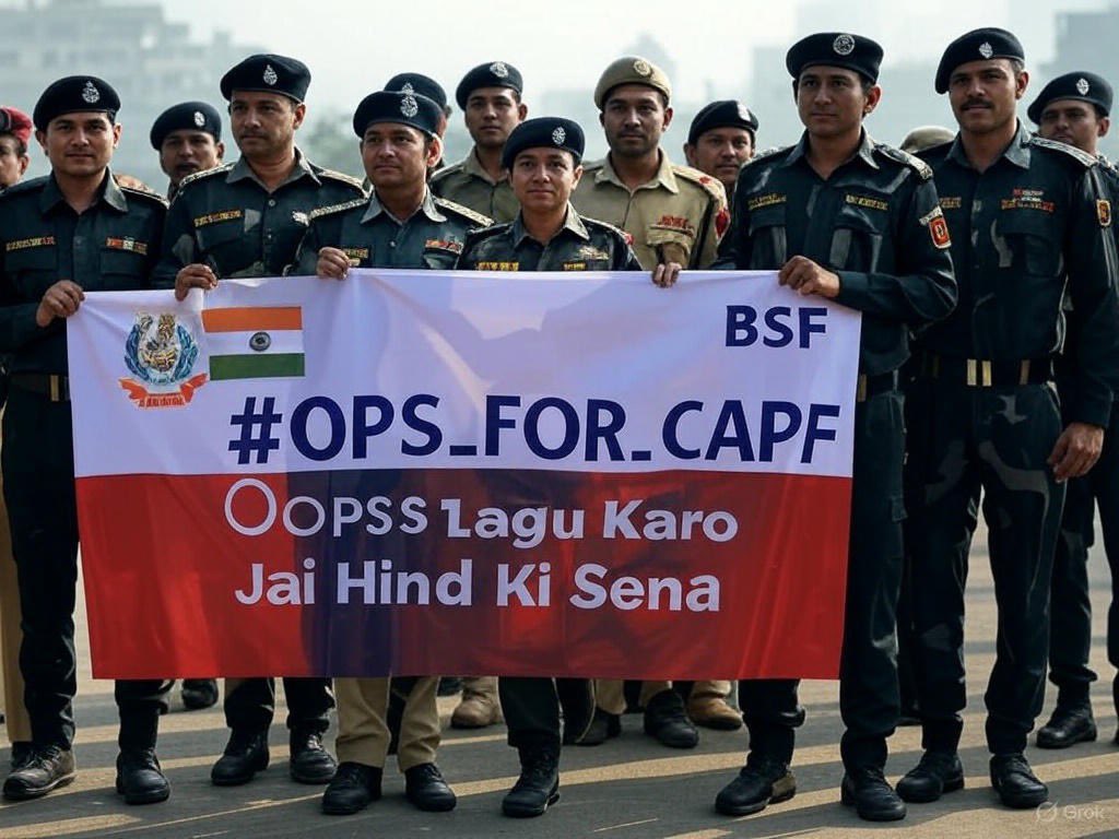 CAPF Rights 🇮🇳🇮🇳 (@fightforcapf) on Twitter photo #OPSforCAPF
जिन्होंने संसद रखवालीं के लिए जान कि बाजी लगाई,आज उनको ही पेंशन कि भीख मागना पड़ रहा हैं
<a href="/AmitShah/">Amit Shah</a>
<a href="/RahulGandhi/">Rahul Gandhi</a>
<a href="/SCJudgments/">Latest Supreme Court Judgments</a>
<a href="/hanumanbeniwal/">HANUMAN BENIWAL</a>
<a href="/BSF_India/">BSF</a>
<a href="/crpfindia/">🇮🇳CRPF🇮🇳</a>
<a href="/ITBP_official/">ITBP</a>
<a href="/SSB_INDIA/">Sashastra Seema Bal</a> #OPSforCAPF
जिन्होंने संसद रखवालीं के लिए जान कि बाजी लगाई,आज उनको ही पेंशन कि भीख मागना पड़ रहा हैं
<a href="/AmitShah/">Amit Shah</a>
<a href="/RahulGandhi/">Rahul Gandhi</a>
<a href="/SCJudgments/">Latest Supreme Court Judgments</a>
<a href="/hanumanbeniwal/">HANUMAN BENIWAL</a>
<a href="/BSF_India/">BSF</a>
<a href="/crpfindia/">🇮🇳CRPF🇮🇳</a>
<a href="/ITBP_official/">ITBP</a>
<a href="/SSB_INDIA/">Sashastra Seema Bal</a>