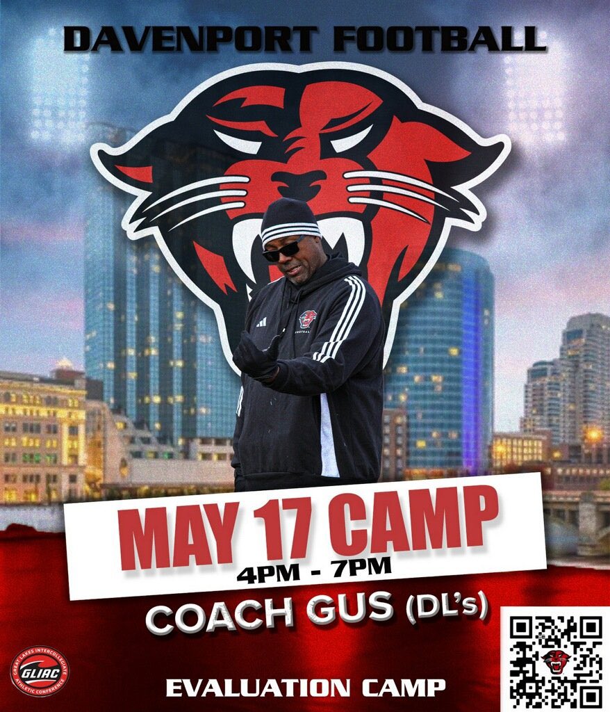 Thank you <a href="/Coach_Gus/">Kenny-Ray Augustus</a> for the camp invite! I greatly appreciate it.
#blessed
