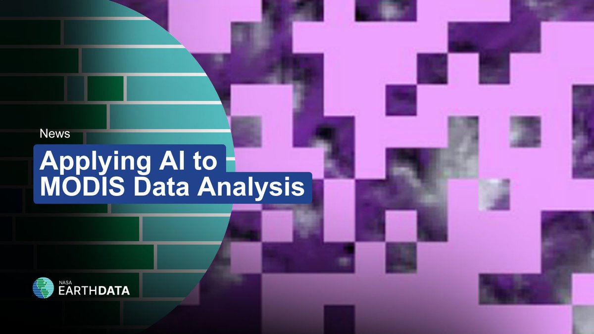 🛰️ MODIS has collected decades of data.
🤖 AI is enabling smarter, faster analysis of this Earth observation data.
Learn how: earthdata.nasa.gov/news/feature-a…
#AI #NASA #RemoteSensing