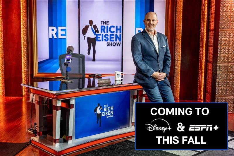 ESPN PR (@espnpr) on Twitter photo Welcome back, <a href="/richeisen/">Rich Eisen</a>!
The <a href="/RichEisenShow/">Rich Eisen Show</a> is coming to Disney & ESPN's direct-to-consumer platforms this fall
More: bit.ly/4devXyZ Welcome back, <a href="/richeisen/">Rich Eisen</a>!
The <a href="/RichEisenShow/">Rich Eisen Show</a> is coming to Disney & ESPN's direct-to-consumer platforms this fall
More: bit.ly/4devXyZ