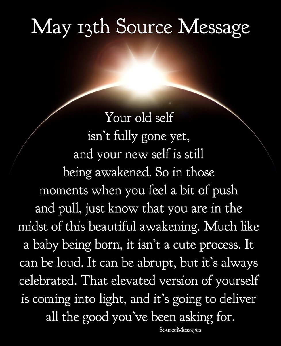This new elevated version of yourself is still being born. 🙏🏽♥️