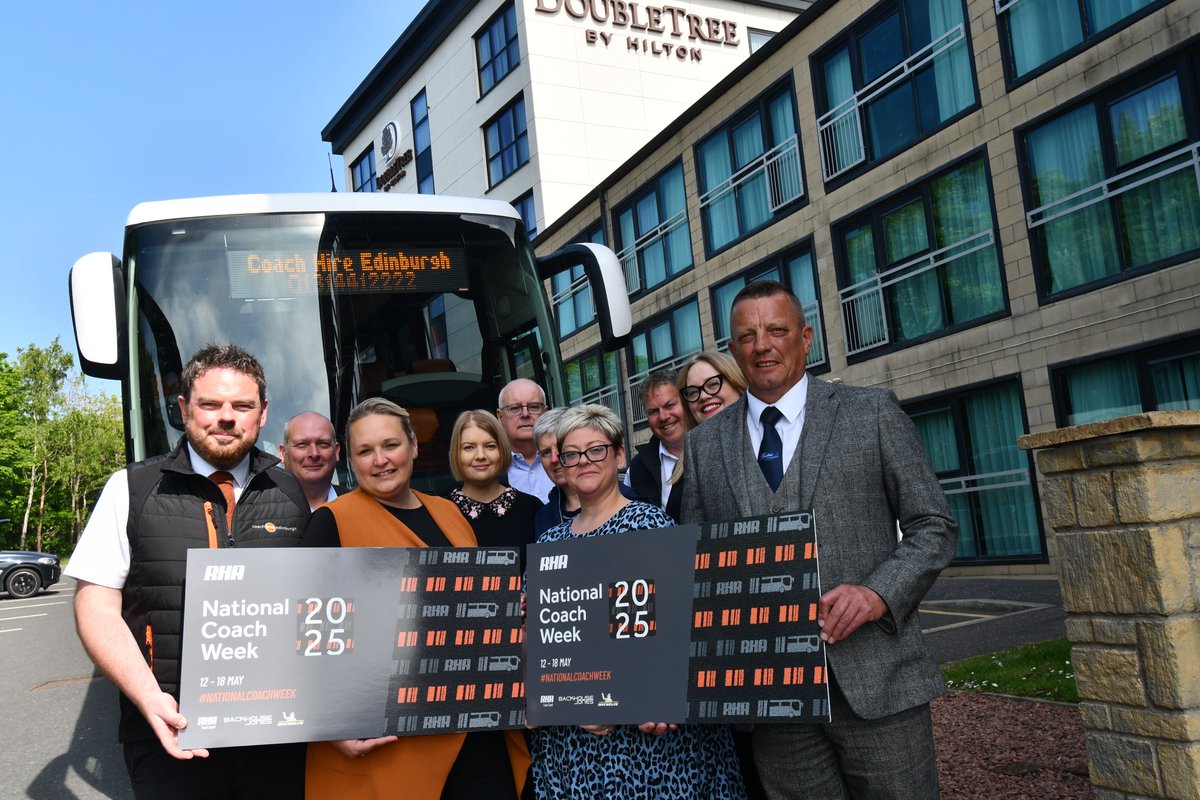 RHA (@rhanews) on Twitter photo Today we marked #NationalCoachWeek in Scotland as Labour's Shadow Transport Minister, <a href="/clairebakermsp/">Claire Baker</a> met our reps, tourism leaders & member coach firms (Hunters Executive Coaches & Coach Hire Edinburgh) near the Queensferry Crossing. 👇🚍
The event highlighted the importance Today we marked #NationalCoachWeek in Scotland as Labour's Shadow Transport Minister, <a href="/clairebakermsp/">Claire Baker</a> met our reps, tourism leaders & member coach firms (Hunters Executive Coaches & Coach Hire Edinburgh) near the Queensferry Crossing. 👇🚍
The event highlighted the importance