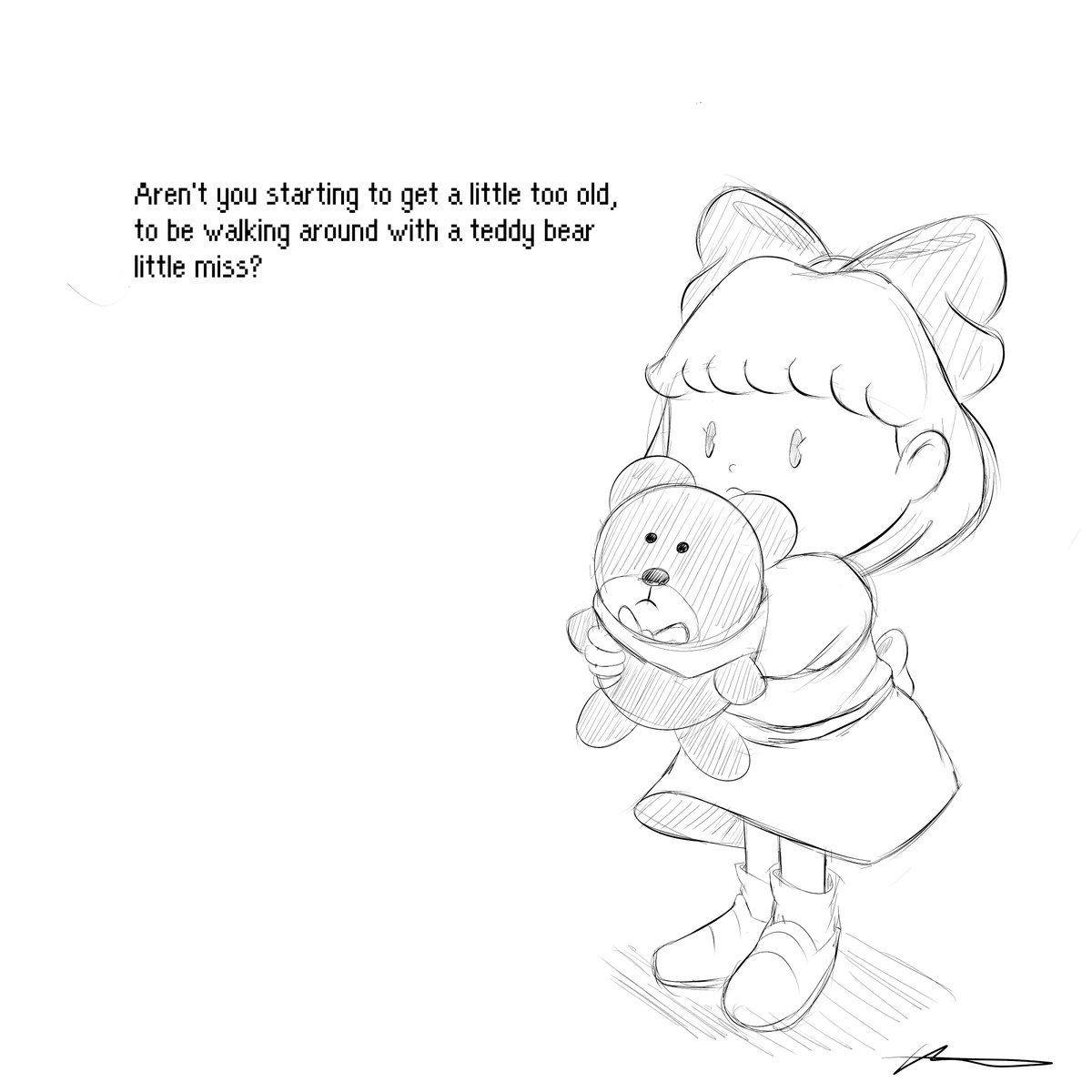 possesedfish's tweet image. Doodle this instead of studying for an exam WOOOOOOOOo!!!!

#paula #mother2 #earthbound #fanart