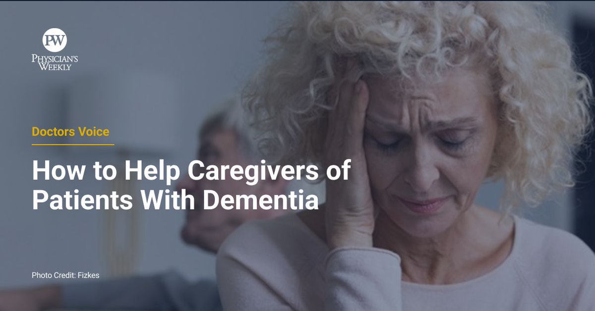 Physician's Weekly (@physicianswkly) on Twitter photo Dementia affects millions, and the burden often falls heavily on caregivers. <a href="/DrLindaMD/">Linda Girgis MD</a> offers practical strategies for physicians to assist these individuals, including early screening, arranging support services, and addressing behavioral issues. buff.ly/bVzTF5p Dementia affects millions, and the burden often falls heavily on caregivers. <a href="/DrLindaMD/">Linda Girgis MD</a> offers practical strategies for physicians to assist these individuals, including early screening, arranging support services, and addressing behavioral issues. buff.ly/bVzTF5p
