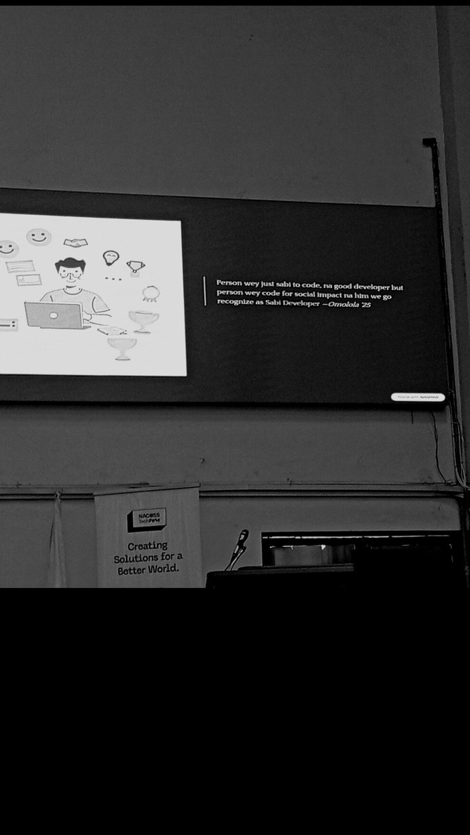 notbadthoo's tweet image. #NACOSSTechfest was a success. I had a great time and learnt a lot🙂‍↔️

#NACOSSUnilorin
#NACOSSTechfest
#TechForGood