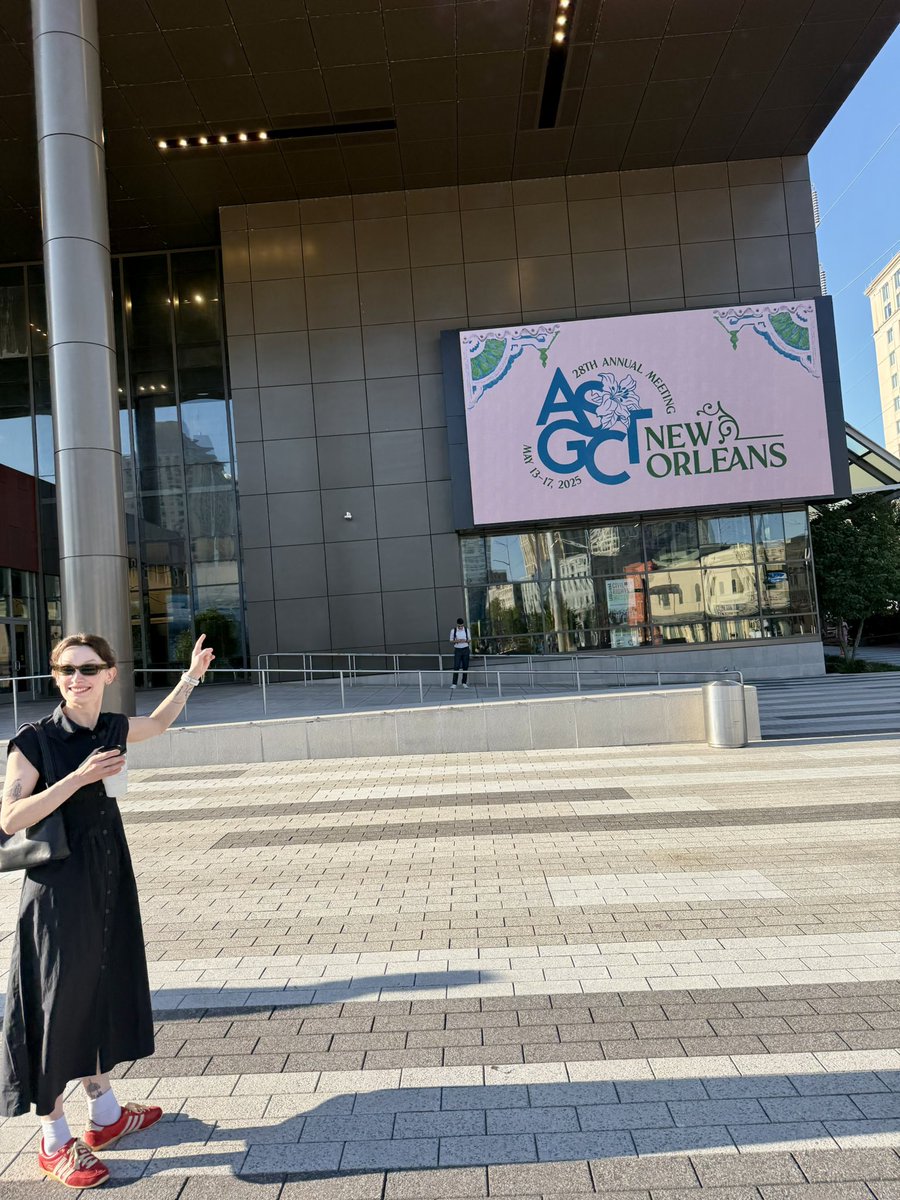 Excited to be learning from the best at  <a href="/ASGCTherapy/">ASGCT</a> this week with <a href="/JessicaSacher/">Jessica Sacher, PhD</a> ! Who else is here?! Let’s meet up!