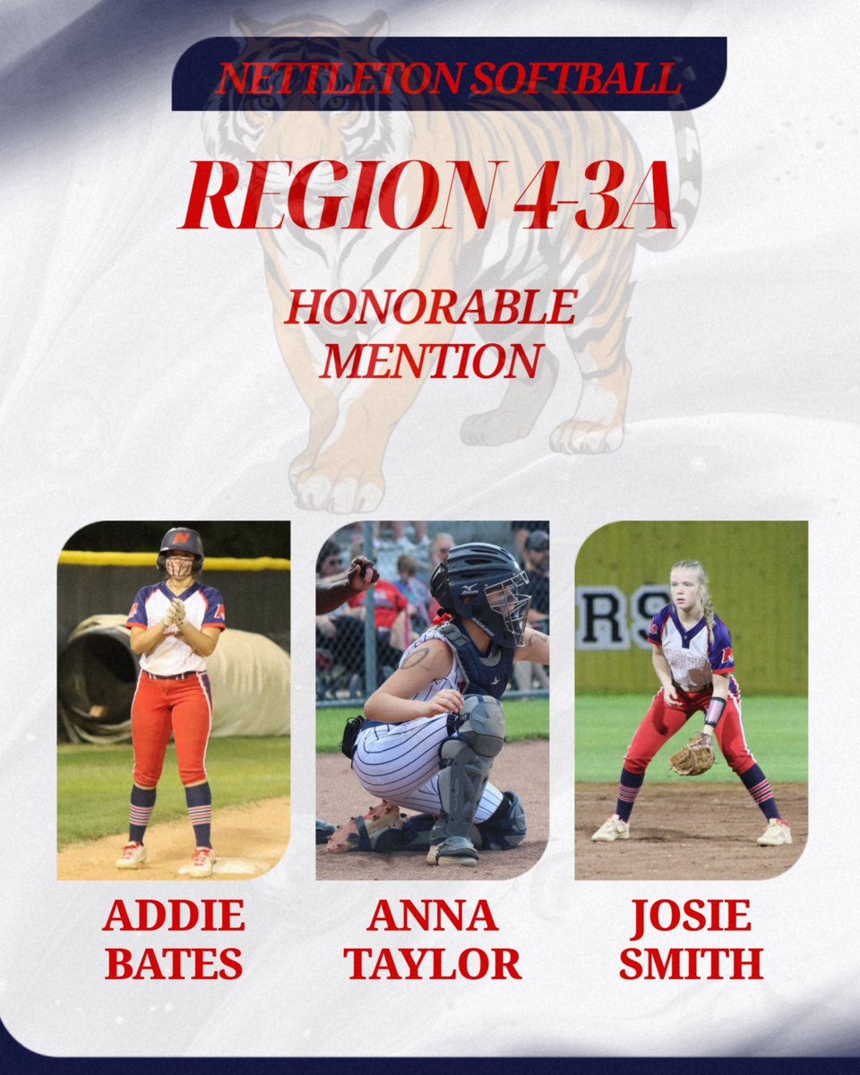 NettySoftball's tweet image. Congratulations Addie, Anna, and Josie!