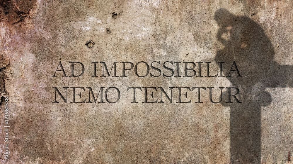 MimmoLeonetti's tweet photo. Mimmo Leonetti : il principio 
"ad impossibilia nemo tenetur"
 garantisce che le obbligazioni siano realizzabili e che nessuno sia costretto a Compiere qualcosa di impossibile. https://t.co/KPl1pZOwY0